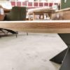 Tafelblad ovaal (facet rand) - massief Eiken - 40 mm - Afbeelding 12
