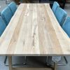 Tafelblad boomstam - Massief rustiek eiken - 40 mm - Afbeelding 2