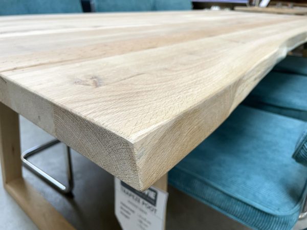 Tafelblad boomstam - Massief rustiek eiken - 40 mm - Afbeelding 5