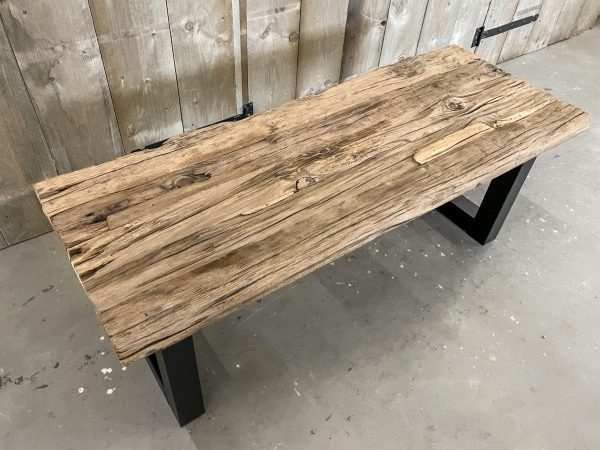 Bankjesblad recht - Railway Sleeperwood - 40 mm - 45 cm breed
