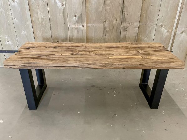 Bankjesblad recht - Railway Sleeperwood - 40 mm - 45 cm breed - Afbeelding 4