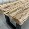 Bankjesblad recht - Railway Sleeperwood - 40 mm - 45 cm breed - Afbeelding 2