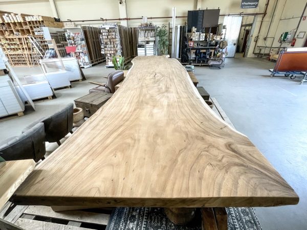 Tafelblad boomstam - Suar tropisch hardhout - 60-120 mm - Afbeelding 8