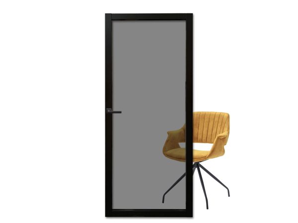Staal look deur - "Kekum" (rookglas) - Afbeelding 7