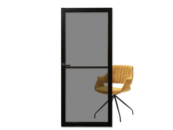 Staal look deur - "Kekum" (rookglas) - Afbeelding 6