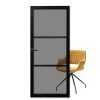 Staal look deur - "Kekum" (rookglas) - Afbeelding 5