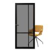 Staal look deur - "Kekum" (rookglas) - Afbeelding 8