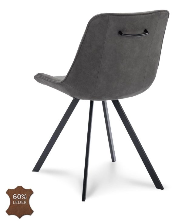 Stoel Drake - Graphite - Afbeelding 2