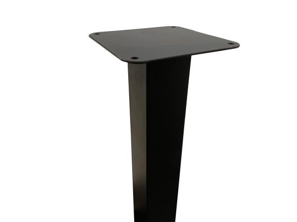 Kolompoot - zwart metaal - koker: 5x5 cm - Afbeelding 2