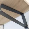 Plankdrager BOU 5 - zwart metaal - Afbeelding 8