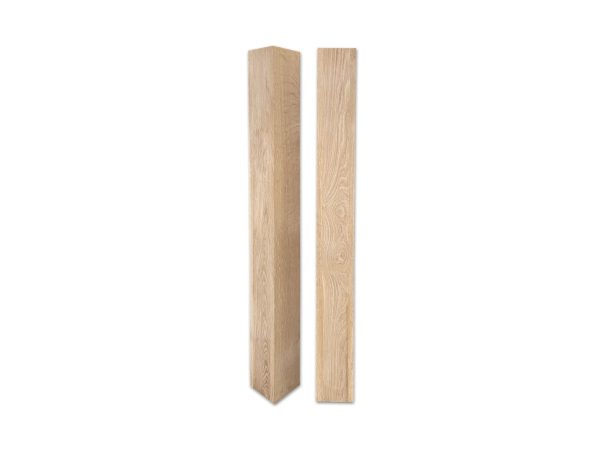 Kolom-poten - massief Eiken - Afbeelding 2