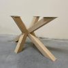 Matrixpoot (L) - massief eiken - 140x70 cm - koker: 10x10 cm