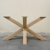 Matrixpoot (L) - massief eiken - 140x70 cm - koker: 10x10 cm - Afbeelding 3