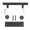 Greepset (greep + kom) - zwart metaal - DH066B - Afbeelding 3