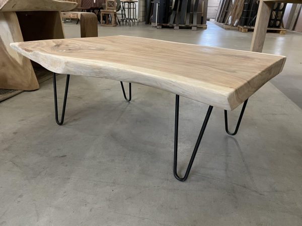 Hairpin poot (salon) - zwart metaal - Afbeelding 3