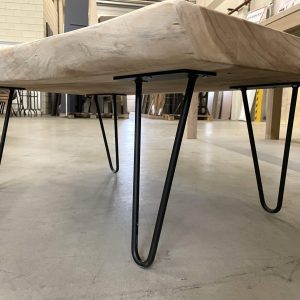Hairpin poot (salon) - zwart metaal