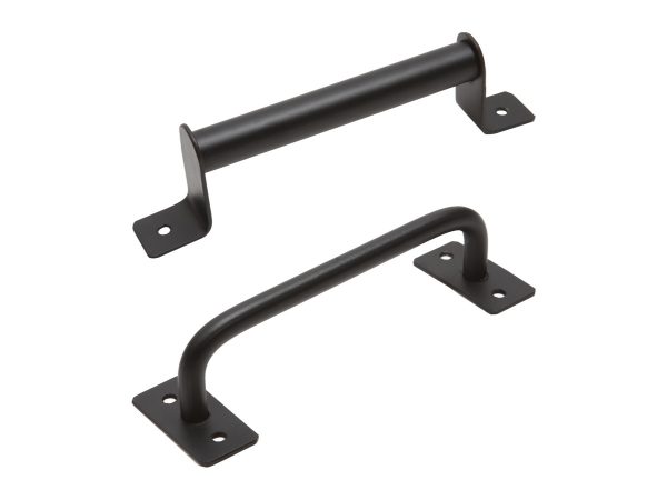 Handgreep - zwart metaal - Type BA014 en BA015