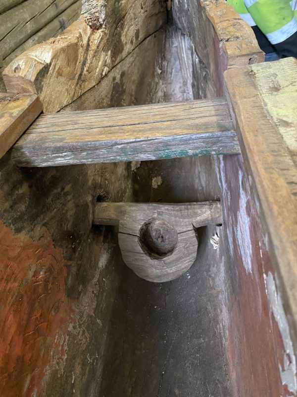 Authentieke kano - hout - Afbeelding 7