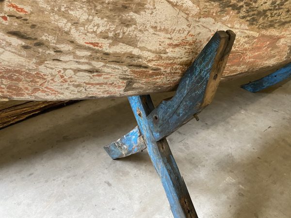 Authentieke kano - hout - Afbeelding 5