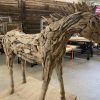 Levensgroot paard - hout - Afbeelding 3