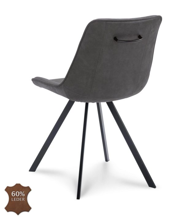 Stoel Jager - Graphite - Afbeelding 3