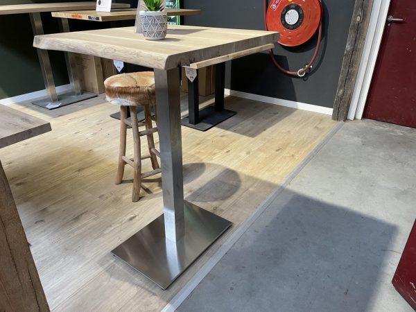 Horeca poot (bartafel) - RVS - 60 x 40 x 109 cm - Lille - Afbeelding 3