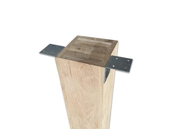 Kolom-poten - massief Eiken - Afbeelding 4