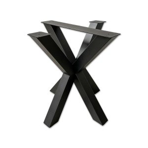 Matrixpoot BM1 - zwart metaal - 70 x 70 cm - koker: 8x8 cm