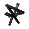 Matrixpoot BM1 - zwart metaal - 70 x 70 cm - koker: 8x8 cm - Afbeelding 4
