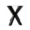 Matrixpoot BM1 - zwart metaal - 70 x 70 cm - koker: 8x8 cm - Afbeelding 3