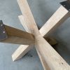 Matrixpoot (XXL) - massief eiken - 180 x 70 cm - koker: 10x10 cm - Afbeelding 2