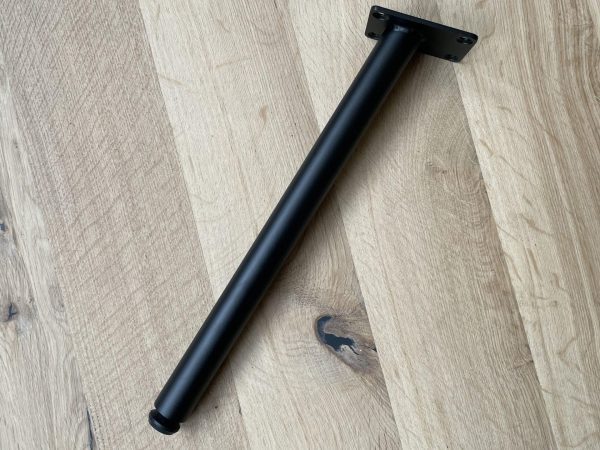 Meubelpootjes (salontafel) - zwart metaal - rond - Afbeelding 3