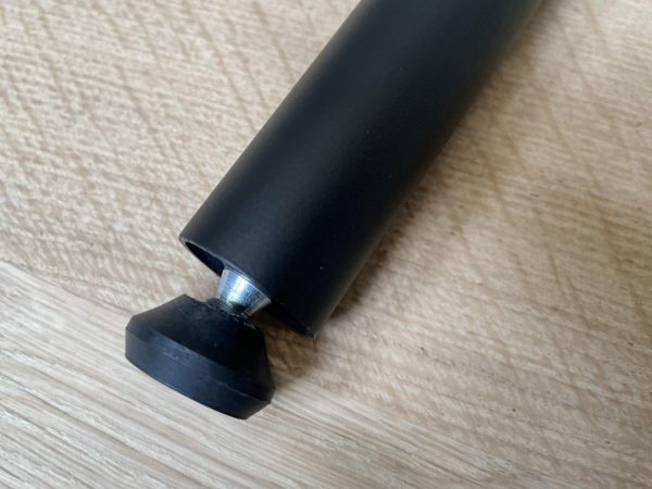 Meubelpootjes (salontafel) - zwart metaal - rond - Afbeelding 5