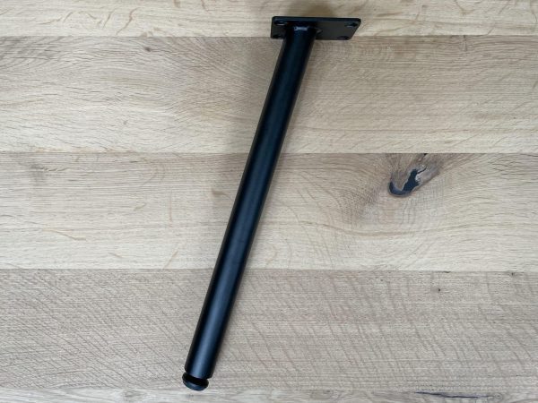 Meubelpootjes (salontafel) - zwart metaal - rond - Afbeelding 2