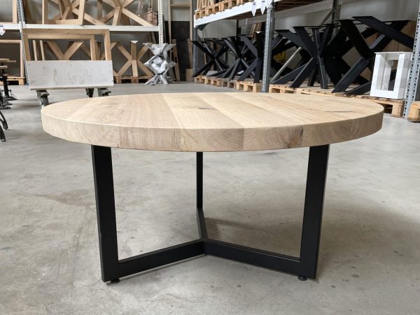 Middenpoten (salontafel) - zwart metaal - koker: 2x4 cm - Afbeelding 5