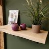 Wandplank boomstam - Massief eiken - 40 mm - Afbeelding 4