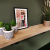 Wandplank recht - Massief Eiken - 40 mm - Afbeelding 2