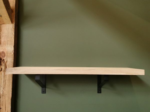 Wandplank recht - Massief Eiken - 40 mm - Afbeelding 5