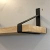 Plankdrager BOU 5 - zwart metaal - Afbeelding 4