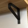 Plankdrager BOU 5 - zwart metaal - Afbeelding 5