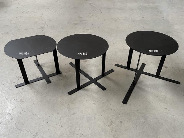 Poten Juul (salontafel) - zwart metaal - Afbeelding 2