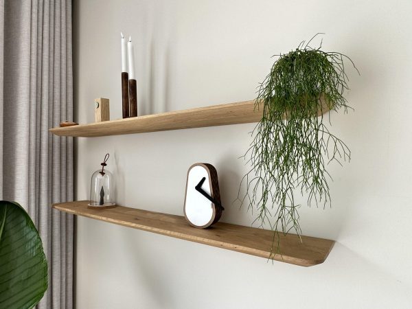 Wandplank verjongd - Massief eiken - 30 mm - Afbeelding 18