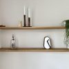 Wandplank verjongd - Massief eiken - 30 mm - Afbeelding 3