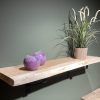 Wandplank boomstam - Suar tropisch hardhout - 30/35 mm - Afbeelding 2