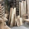 Wandplank boomstam - Suar tropisch hardhout - 30/35 mm - Afbeelding 9
