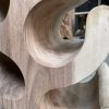 Wijnrek - Suar tropisch hardhout - 30 & 35 cm en 100 cm hoog - Afbeelding 3