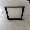 U-poot - zwart metaal - koker: 10x5 cm - Afbeelding 2