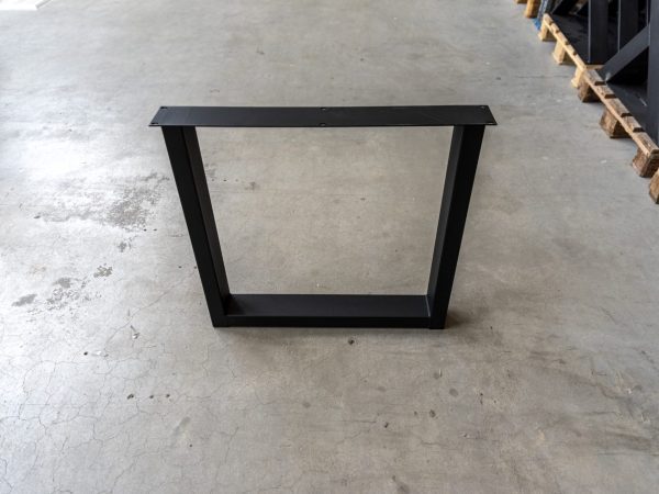 U-poot - zwart metaal - koker: 10x5 cm - Afbeelding 2