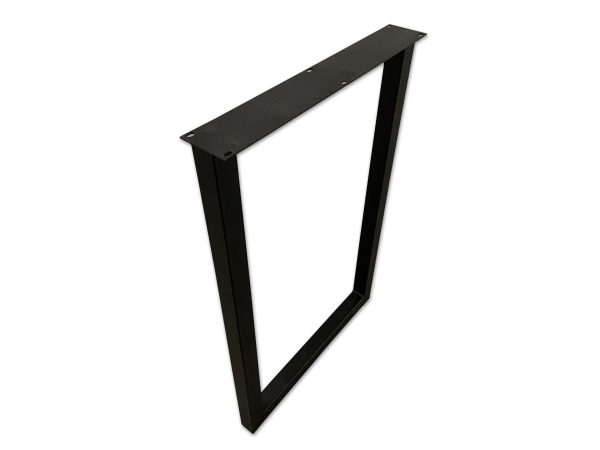 U-poot (bartafel) - zwart metaal - koker: 5x5 cm - Afbeelding 2
