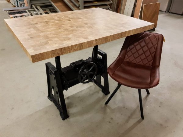 Verstelbaar onderstel Rome (tafel) - zwart metaal - 71 cm - Afbeelding 3